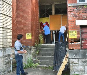 Warrant leads to inspection of former Westover Elementary School building